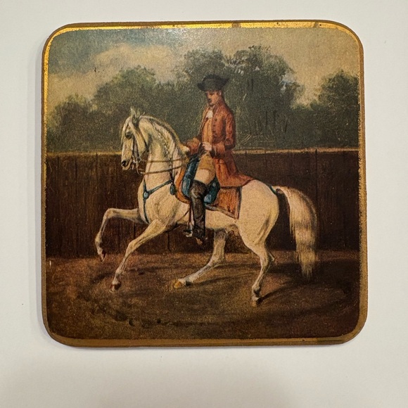 Vintage Pimpernel Equestrian Themed Coasters Set - Picture 2 of 8